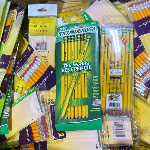 Pencils Assorted Mix (100 Pcs Lot)