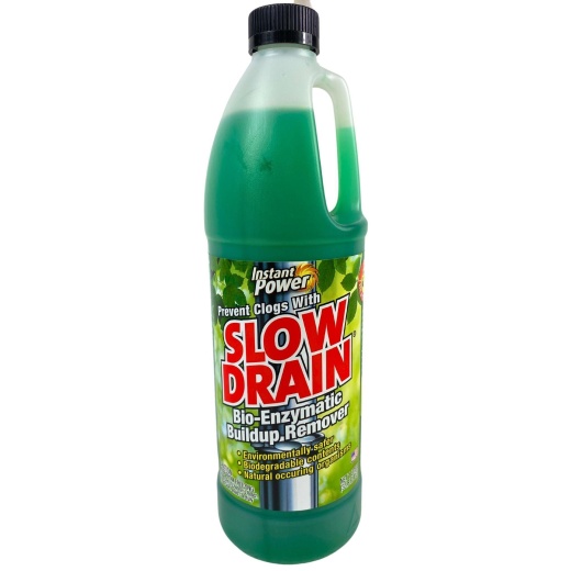 Prevent Clogs With Slow Drain Bio - Enzymatic Buildup Remover 33.8Oz (45 Pcs Lot)