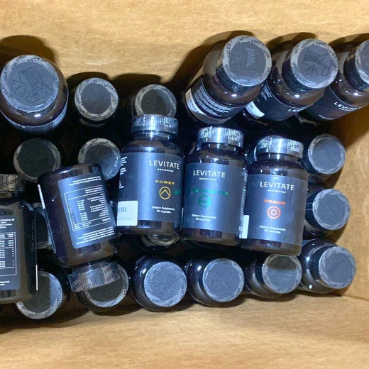 Levitate Nootropics Dietary Supplement 60 Capsules Vegan (48 Pcs Lot)