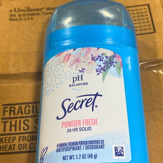 Secret Powder Fresh 24Hr Solid Ph Balanced 1.7Oz (100 Pcs Lot)