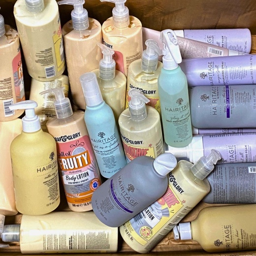 Hairitage By Mindy Mcknight & Soap & Glory Mix (27 Pcs Lot)