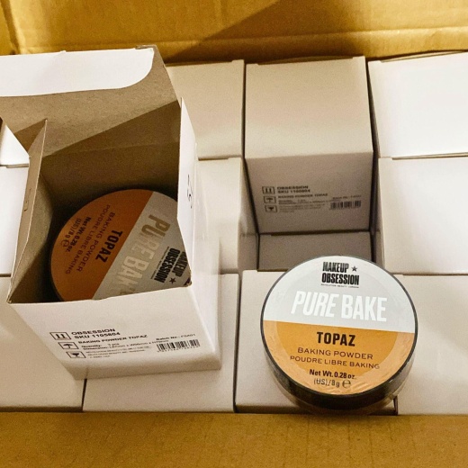 Makeup Obsession Pure Bake Topaz Baking Powder 0.28Oz (36 Pcs Lot)