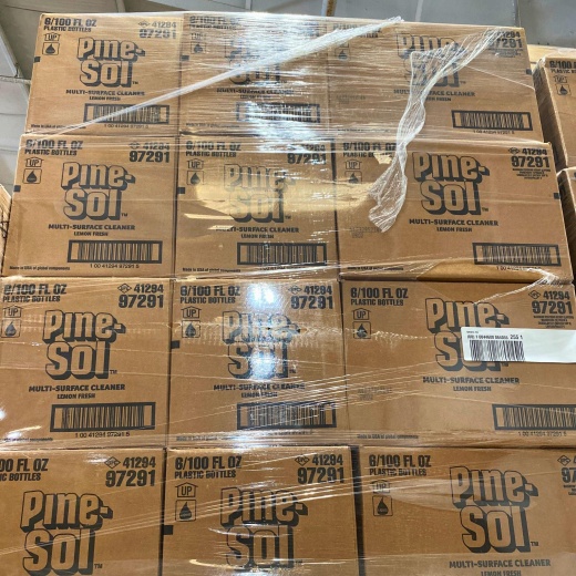 Pine Sol Lemon Scent Pallets 100 Oz (216 Pcs Pallet)