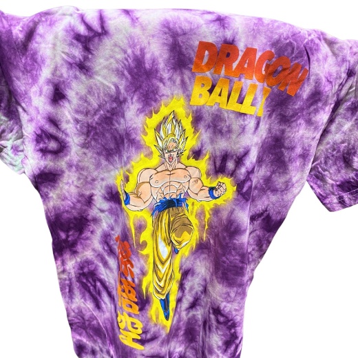 Tie Dye T-Shirts Assorted Mix & Sizes Includes -Dragon Ball Z & Grateful Dead (100 Pcs Lot)