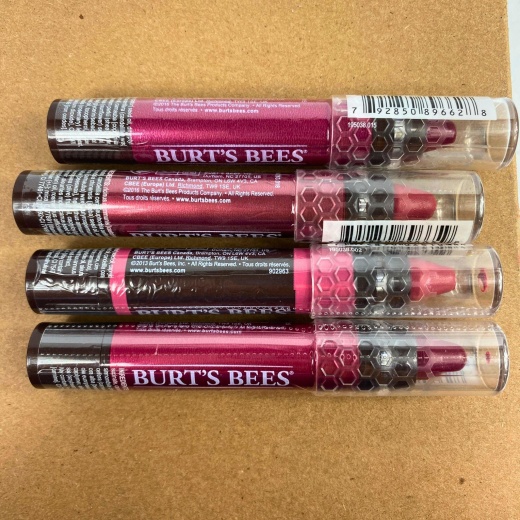 Burt's Bees Lip Crayon Assorted Mix 0.11Oz (60 Pcs Lot)