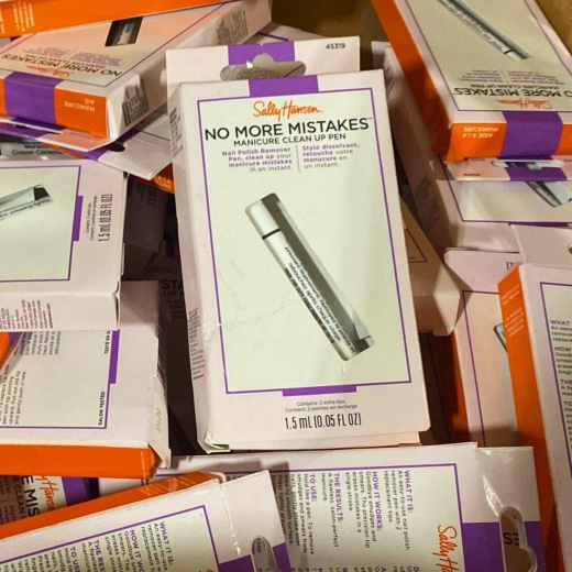 Sally Hansen No More Mistakes Manicure Clean Up Pen 0.05Oz (24 Pcs Lot)