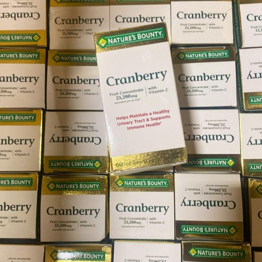 Nature's Bounty Cranberry Helps Mantain A Healthy Urinary Tract 200Mg (50 Pcs Lot)