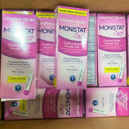 Monistat Care Chafing Relief Powder Gel Non Greasy 1.5Oz (46 Pcs Lot)