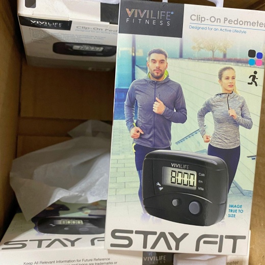 Vivilife Fitness Clip On Pedometer Designed For An Active Lifestyle (150 Pcs Lot)