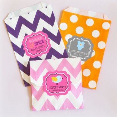 Personalized Babies Are Sweet Goodie Bags (Set Of 12)