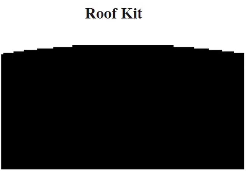 El Camino Insulation Quietride Acoustishield Roof Kit 1964-1967