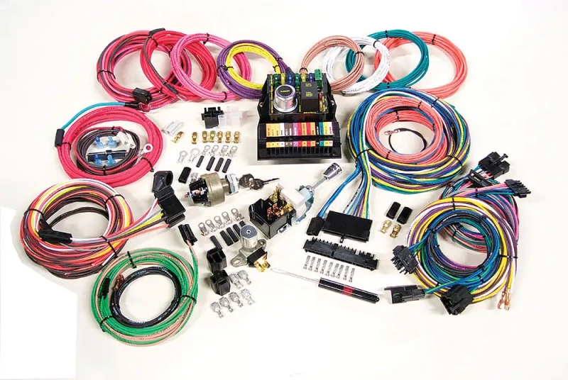 Chevelle Custom Car Wiring Harness Kit Modular Panel 15-Circuit Highway ...