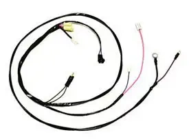 Chevy Starter & Ignition Wiring Harness With Manual Transmission & Hei 1955