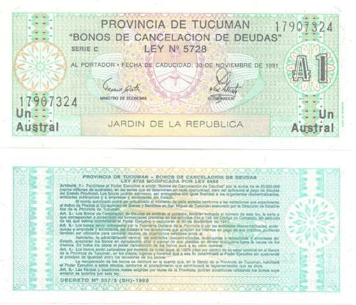 Argentina Ps2711b(U) 1 Austral