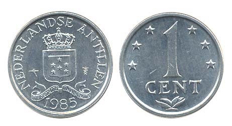 Netherlands Antillies Km8a(U) 1 Cent