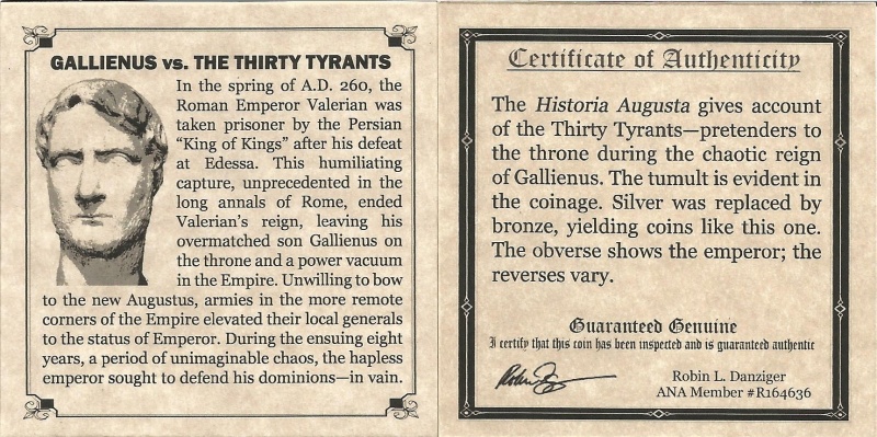Gallienus Vs The Thirty Tyrants (Mini Album)
