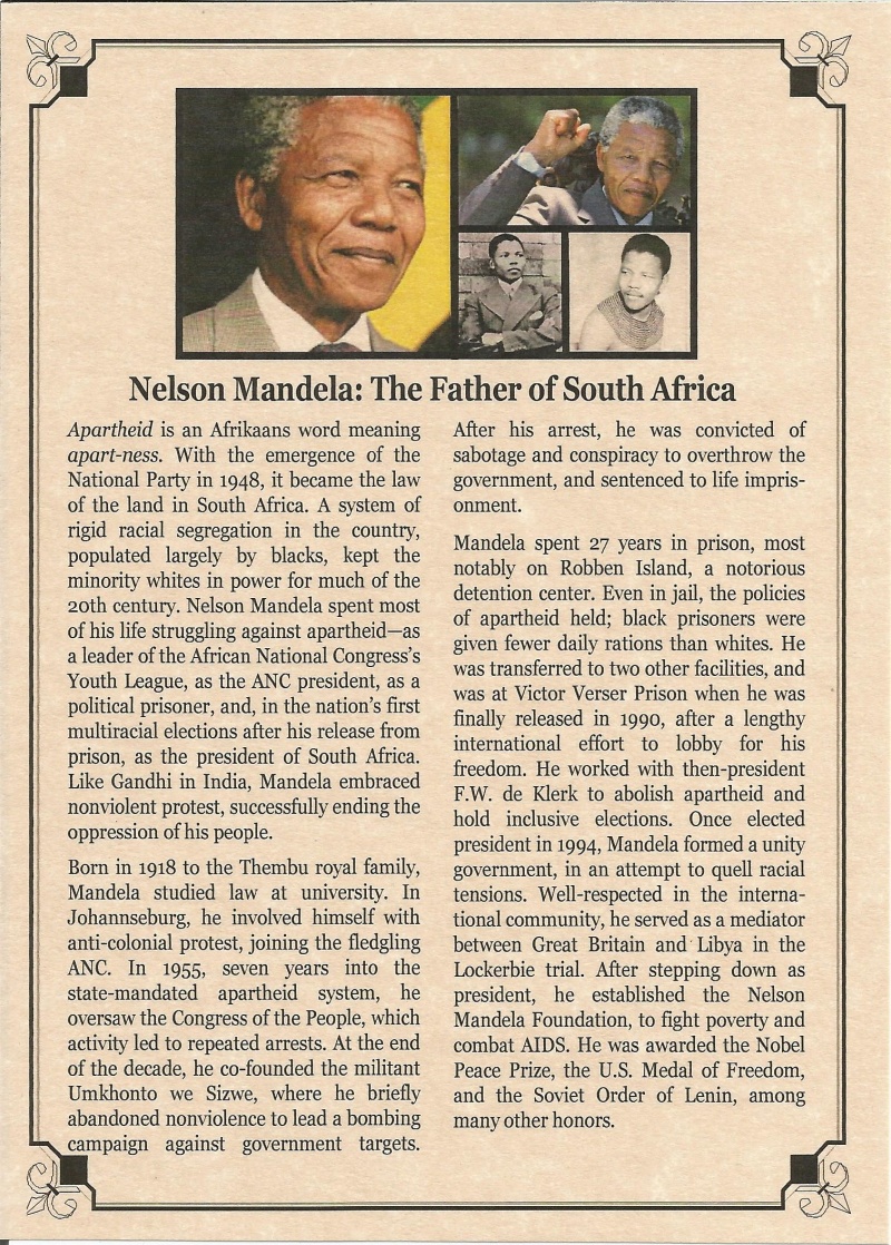 Nelson Mandela: The Father Of South Africa Album