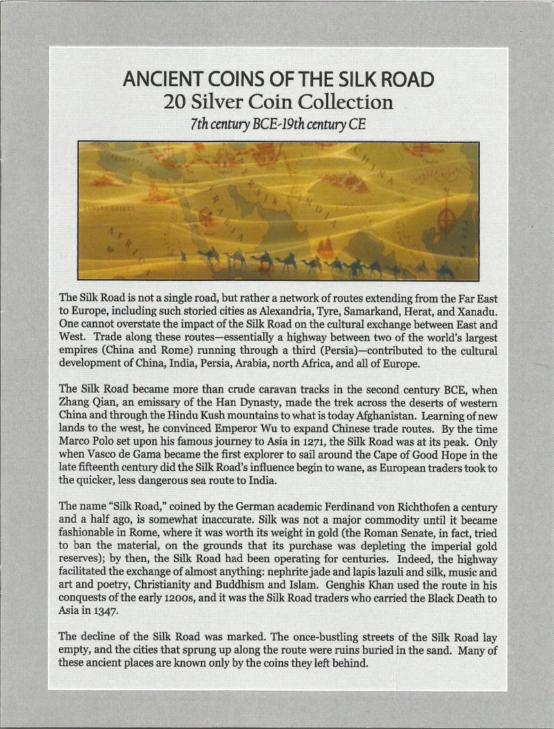 Ancient Coins Of The Silk Road (Twenty-Coin Boxed Set)