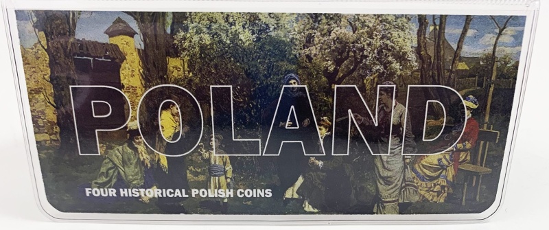 Poland: Four Historical Polish Coins (Mini)