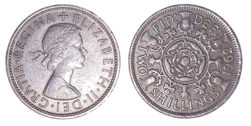 Great Britain Km906(Vf) 2 Shilling