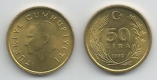 Turkey Km987(U) 50 Lira