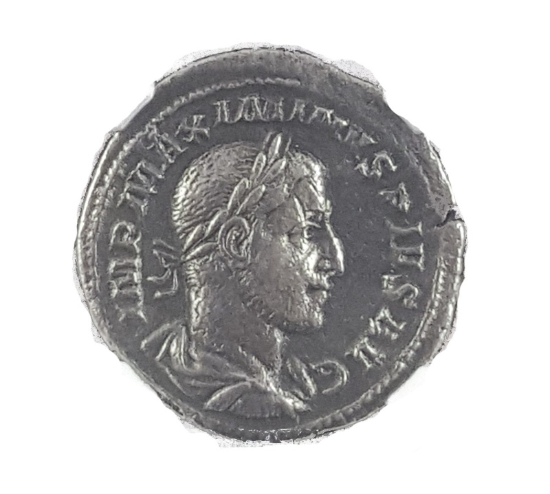 Maximinius 1St Antoninianus Ngc Certified Slab(Vf)