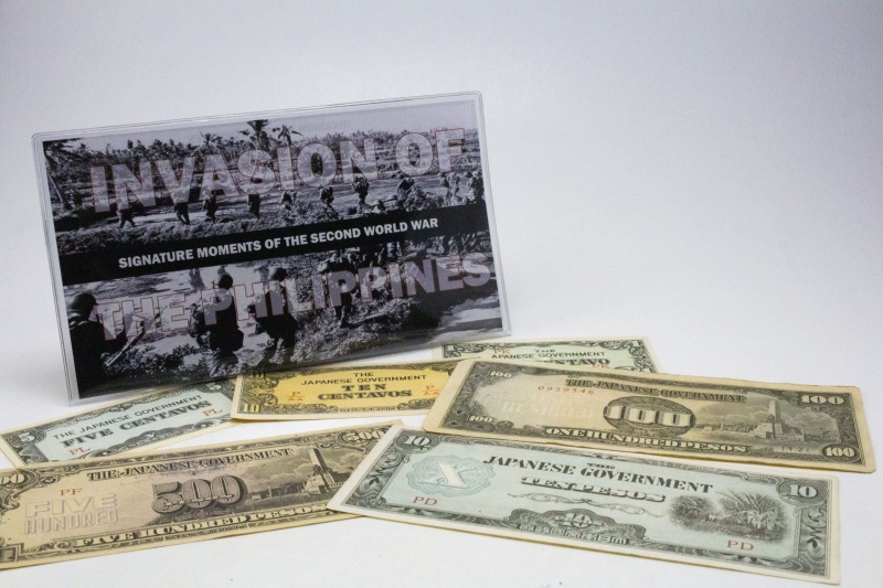 Invasion Of The Philippines: Six Japanese Invasion Notes (Billfold)