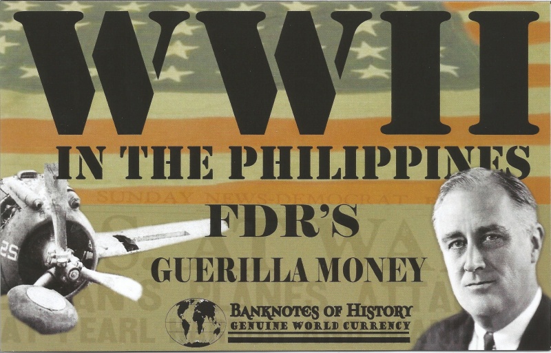 Fdr’S Philippine 20 Pesos Single Banknote Folder