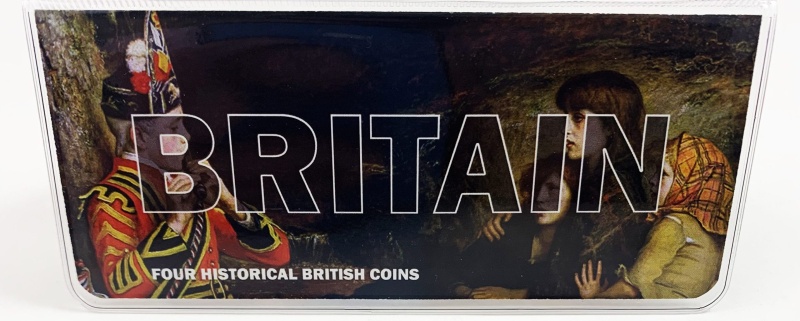 Britain: Four Historical British Coins (Mini)
