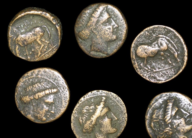 Ancient Greece, Thessaly, Larissa(4Th Century Bce), Bronze Unit(C)