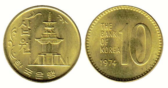 Korea South Km6a(U) 10 Won