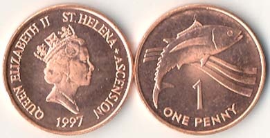 St. Helena Km13a(U) 1 Penny