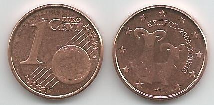 Cyprus Km78(U) 1 Euro Cent