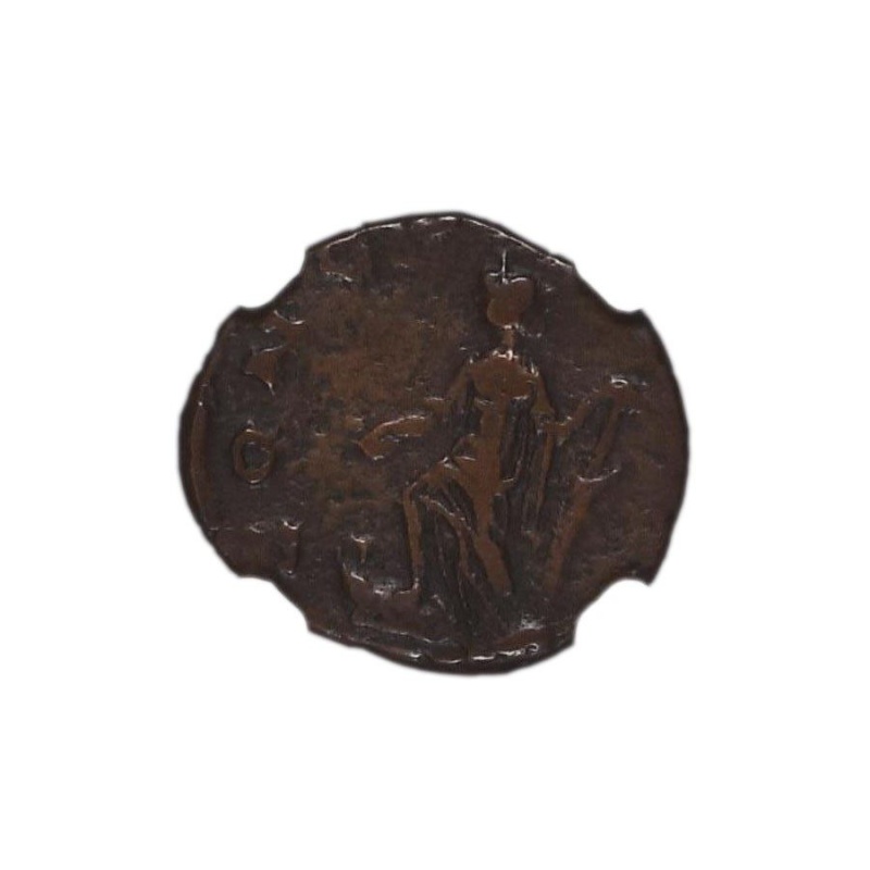Roman Ae Of Ngc (Ad268) Issued In The Name Of Postumus. Graded Vg.(Vg)