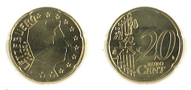 Luxembourg Km79(U) 20 Luxe. Cents