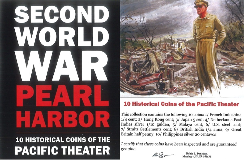 Second World War: Pearl Harbor | 10 Historical Coins Of The Pacific Theater