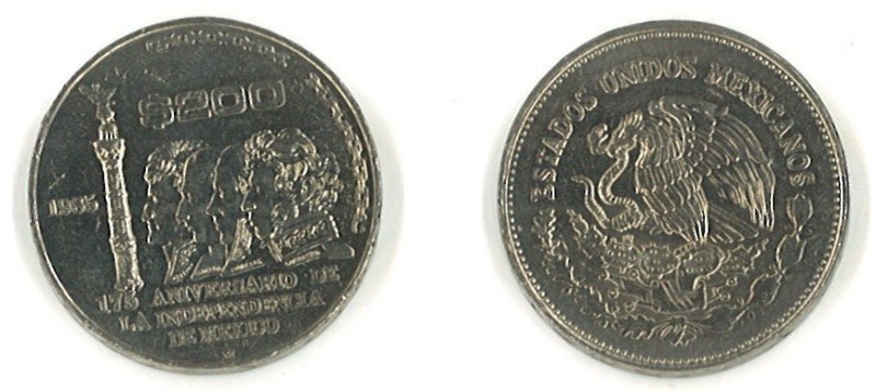Mexico Km509(U) 200 Pesos