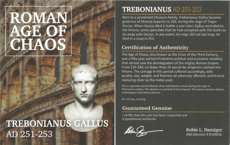 Roman Ae Antoninianus Of Trebonianus Gallus (Ad 251-253) Ngc(Vf)