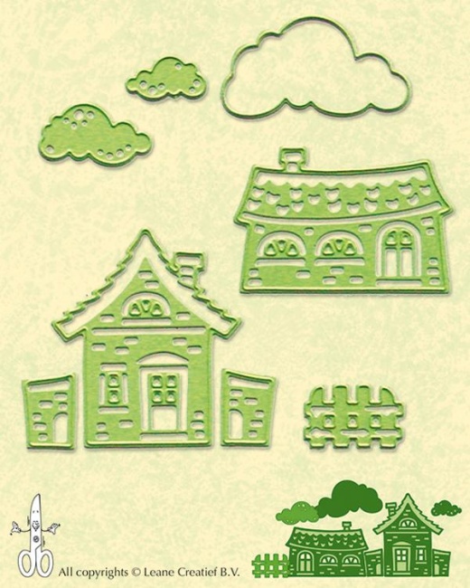 Lea'bilities - Country House Scene Cutting And Embossing Die