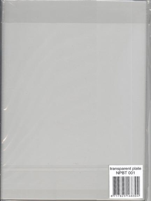 A4 Transparent Shim Plate (5Mm) For The Pressboss Pro - Nellie's Choice