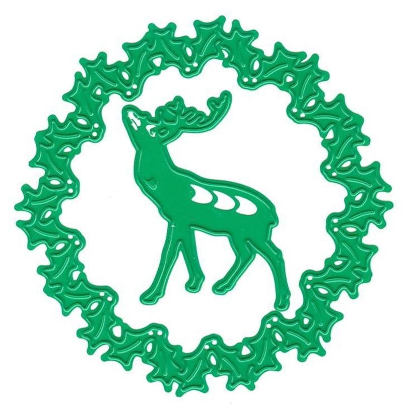 Joy Crafts Die - Reindeer & Wreath