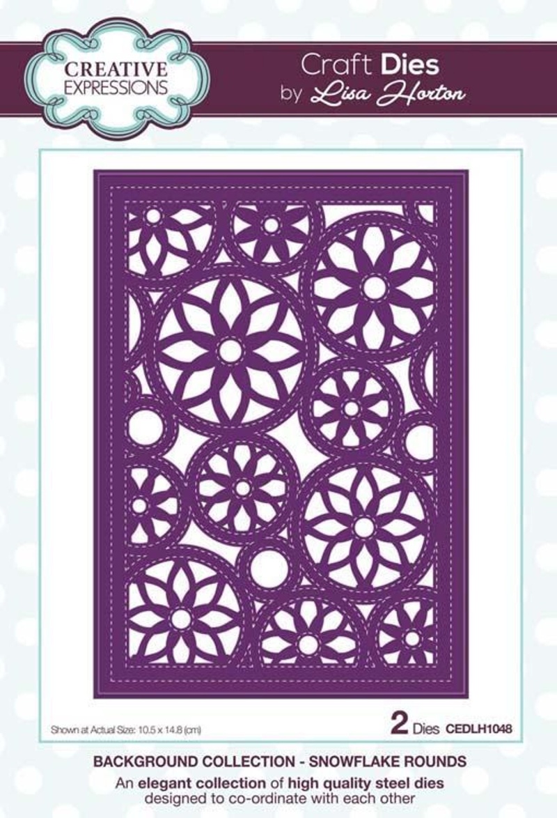 Background Collection Snowflake Rounds Craft Die