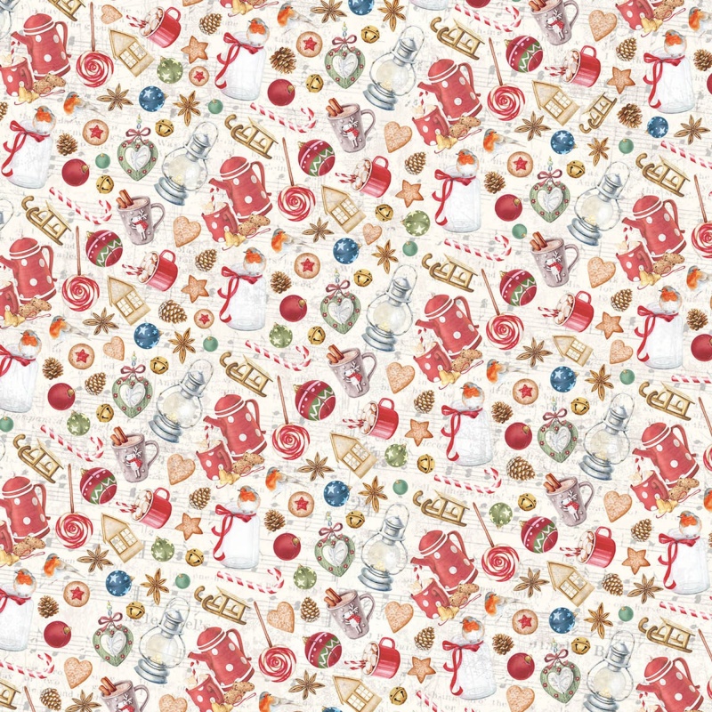 Christmas Vibes Pad 6X6 24/Pkg