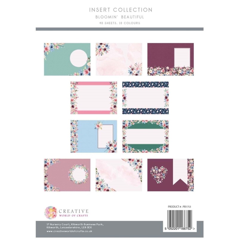 The Paper Boutique Bloomin' Beautiful Insert Collection