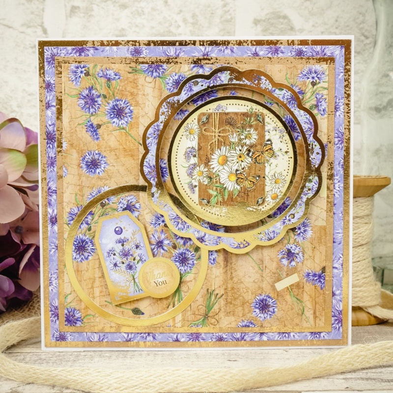 Forever Florals - Wildflowers Luxury Topper Collection With 2 X Bonus Topper Sheets