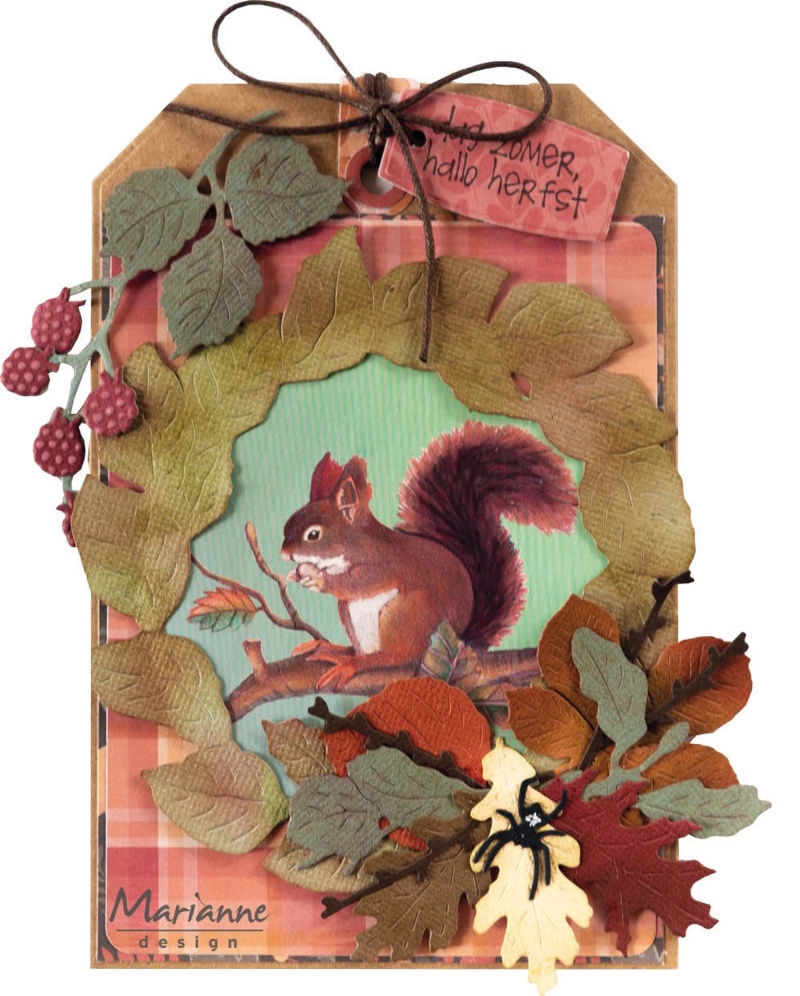 Marianne Design A4 Cutting Sheet - Sensibility Autumn