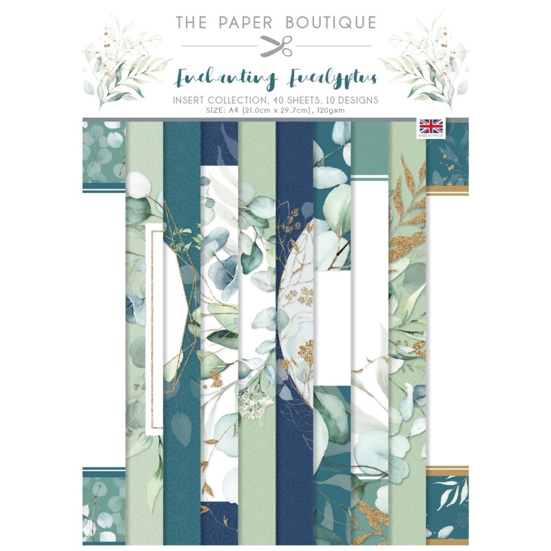 The Paper Boutique Enchanting Eucalyptus Insert Collection