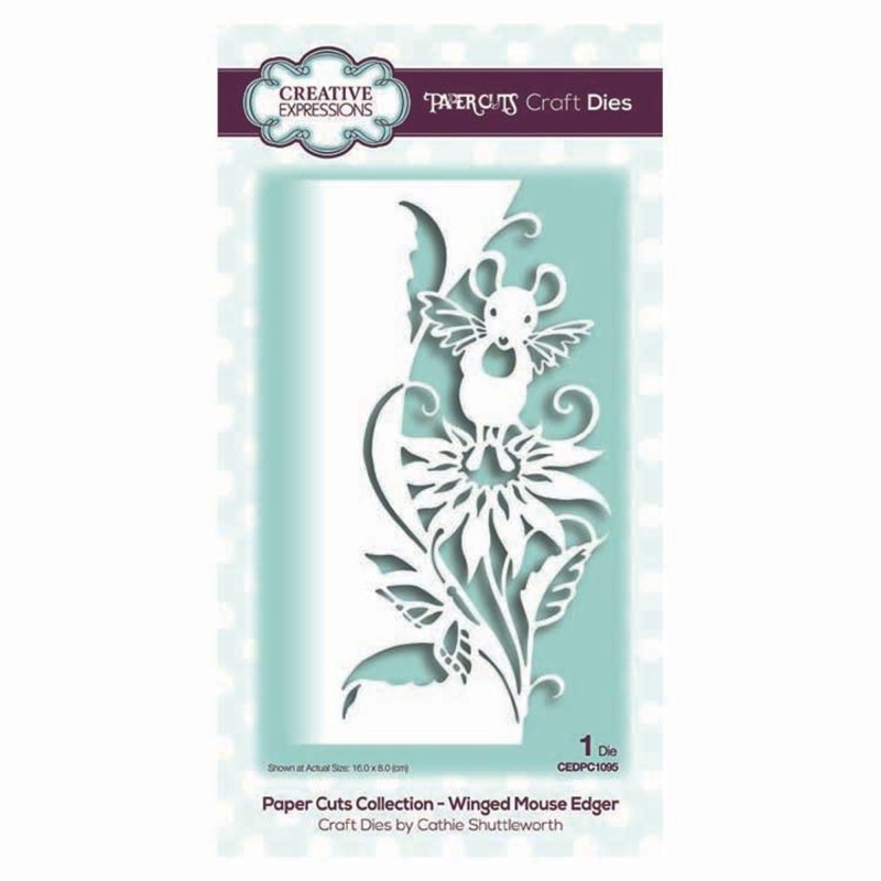 Paper Cuts Collection - Winged Mouse Edger