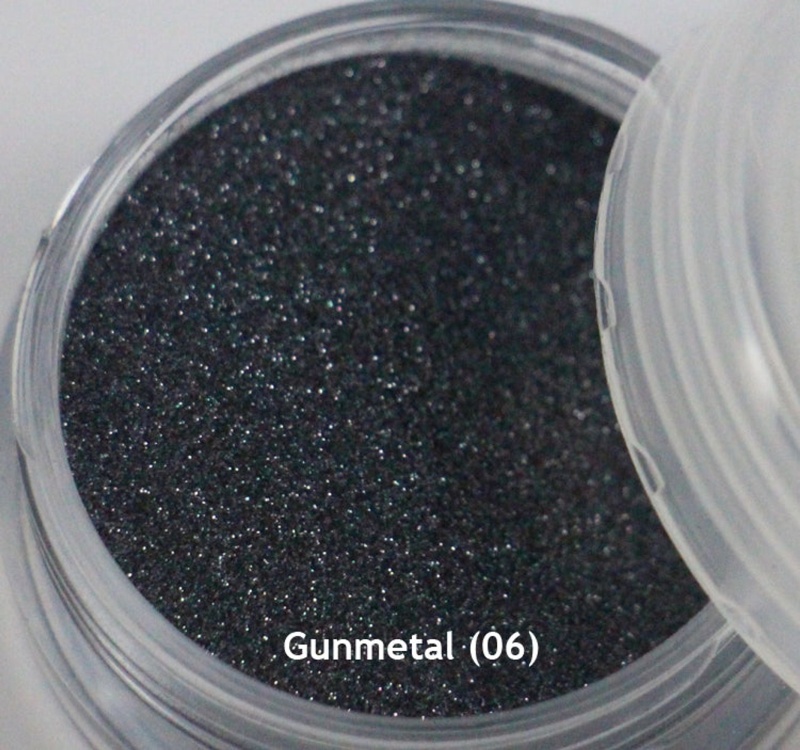 Cosmic Shimmer Polished Silk Glitter Gunmetal