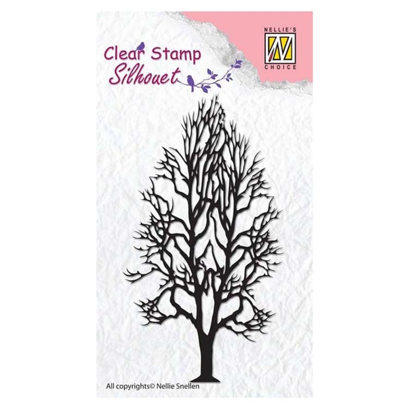 Nellie's Choice - Clear Stamp Tree 2